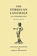 Cover: The Etruscan Language - Manchester University Press