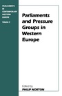 Bild: Parliaments and Pressure Groups in Western Europe - Routledge