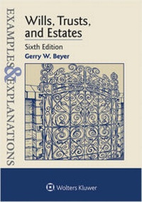 Abbildung von: Examples & Explanations for Wills, Trusts, and Estates - Aspen Publishers Inc.,U.S.