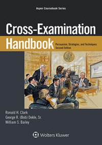 Abbildung von: Cross-Examination Handbook - Aspen Publishers Inc.,U.S.