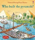 Cover: Who Built the Pyramids? - Usborne Publishing Ltd