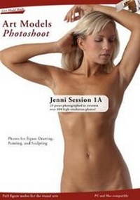 Abbildung von: Art Models Photoshoot Jenni 1A Session - Live Model Books