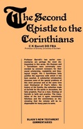 Bild: Second Epistle to the Corinthians - A & C Black Publishers Ltd