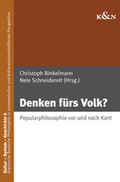 Cover: Denken f&uuml;rs Volk? - K&ouml;nigshausen & Neumann