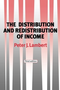 Enlarge image Cover: The Distribution and Redistribution of Income - Manchester University Press