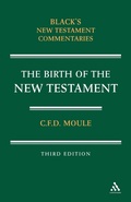 Cover: Birth of the New Testament - A & C Black Publishers Ltd