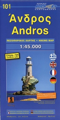 Abbildung von: Andros hiking: 101 - Road Editions