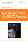 Cover: Disaster and Development: an Occupational Perspective - Elsevier