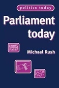 Cover: Parliament Today - Manchester University Press