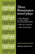 Cover: Three Renaissance Travel Plays - Manchester University Press