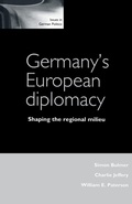 Cover: Germany's European Diplomacy - Manchester University Press
