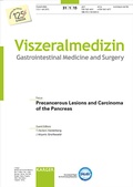 Cover: Precancerous Lesions and Carcinoma of the Pancreas - S. Karger