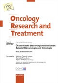 Cover: &Ouml;konomische Steuerungsmechanismen: Beispiel H&auml;matologie und Onkologie - S. Karger
