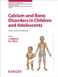 Cover: Calcium and Bone Disorders in Children and Adolescents - S. Karger