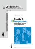 Cover: Handbuch Kompetenzen, zus&auml;tzlich mit Gesetzessammlung 2015/2016 - hep verlag