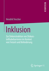 Enlarge image Cover: Inklusion - Springer VS