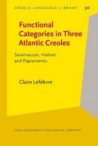 Enlarge image Cover: Functional Categories in Three Atlantic Creoles - John Benjamins Publishing Co