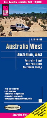 Abbildung von: Reise Know-How Landkarte Australien, West / Australia, West (1:1.800.000) - Reise Know-How Verlag Peter Rump GmbH