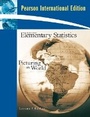 Cover: Elementary Statistics - Pearson