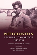 Cover: Wittgenstein: Lectures, Cambridge 1930-1933 - Cambridge University Press