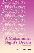Cover: A Midsummer Night's Dream - Manchester University Press