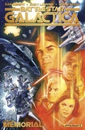 Cover: Battlestar Galactica Vol 1. Memorial - Dynamite Entertainment