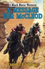 Cover: A Message for McLeod - Robert Hale Ltd