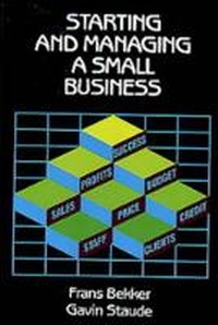 Enlarge image Cover: Starting and Managing a Small Business - Juta Academic