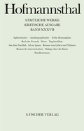 Cover: Aphoristisches, Autobiographisches, Fr&uuml;he Romanpl&auml;ne - S. Fischer