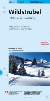 Abbildung von: 263S Wildstrubel Schneesportkarte - swisstopo