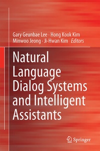Abbildung von: Natural Language Dialog Systems and Intelligent Assistants - Springer