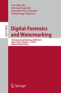 Enlarge image Cover: Digital-Forensics and Watermarking - Springer