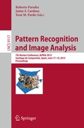 Cover: Pattern Recognition and Image Analysis - Springer