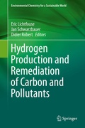 Cover: Hydrogen Production and Remediation of Carbon and Pollutants - Springer