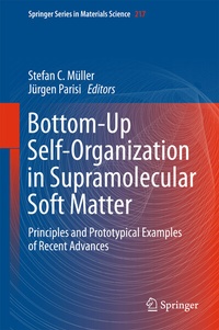 Abbildung von: Bottom-Up Self-Organization in Supramolecular Soft Matter - Springer