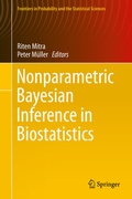 Cover: Nonparametric Bayesian Inference in Biostatistics - Springer