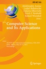 Cover: Computer Science and Its Applications - Springer