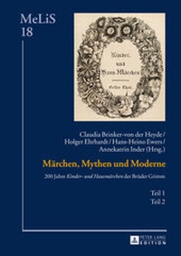 Abbildung von: Märchen, Mythen und Moderne - Peter Lang Verlag