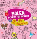 Cover: Malen Schritt-f&uuml;r-Schritt: M&auml;dchen - Ullmann Medien