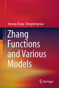 Cover: Zhang Functions and Various Models - Springer
