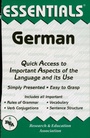 Cover: German Essentials - Research & Education Association