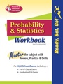 Cover: Probability and Statistics Workbook - Research & Education Association