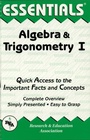 Cover: Algebra & Trigonometry I Essentials - Research & Education Association
