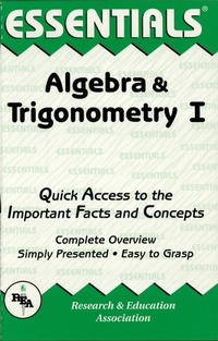 Enlarge image Cover: Algebra & Trigonometry I Essentials - Research & Education Association
