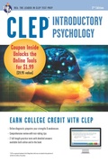 Cover: CLEP(R) Introductory Psychology Book + Online - Research & Education Association