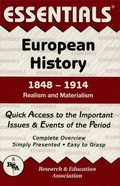 Cover: European History: 1848 to 1914 Essentials - Research & Education Association