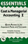 Cover: Cost & Managerial Accounting I Essentials - Research & Education Association