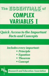 Enlarge image Cover: Complex Variables I Essentials - Research & Education Association