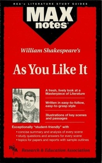 Enlarge image Cover: As You Like It (MAXNotes Literature Guides) - Research & Education Association