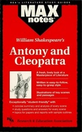 Cover: Antony and Cleopatra (MAXNotes Literature Guides) - Research & Education Association